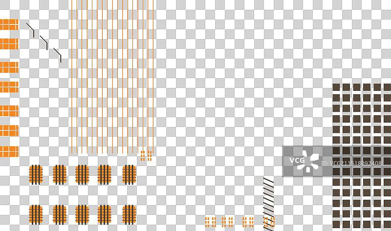 芝加哥城市摩天大楼天际线图片素材