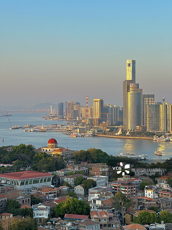 厦门鼓浪屿日光岩图片素材