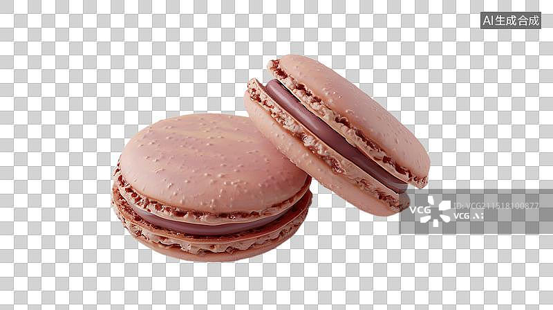 【AI数字艺术】彩色的甜点 马卡龙图片素材