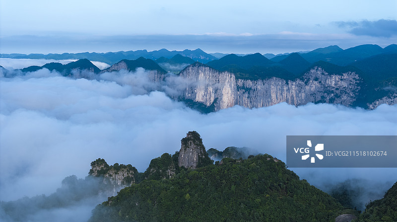 恩施大峡谷风光图片素材