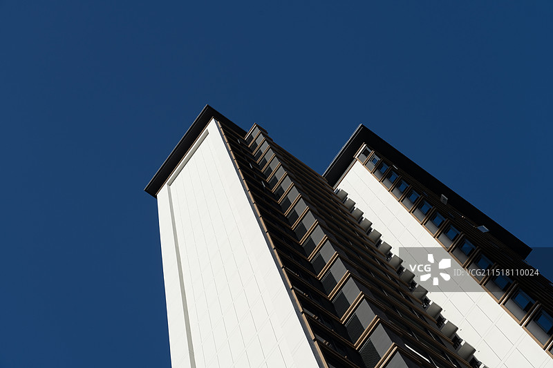 新亚洲住宅建筑外立面图片素材