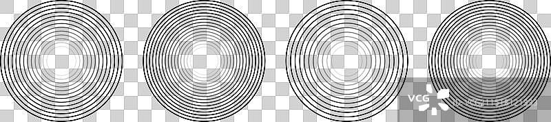 圆形波包的声音脉动图片素材