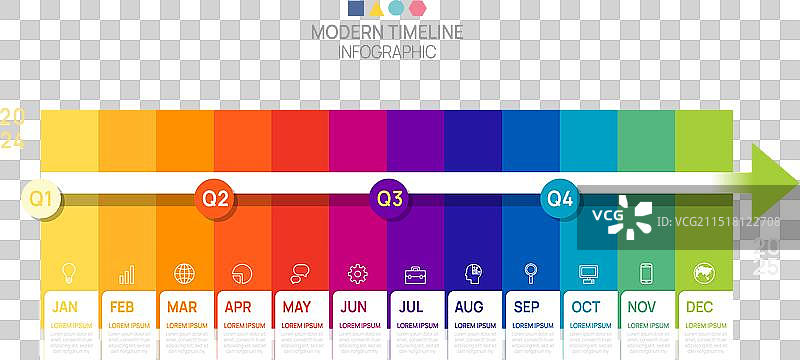 商务步骤时间轴信息图箭头模板图片素材