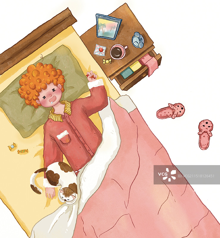 懒觉的魅力\赖床时刻图片素材