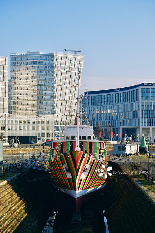 英国利物浦阿尔伯特码头图片素材