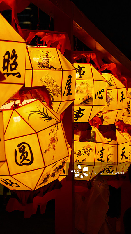 中秋花灯图片素材