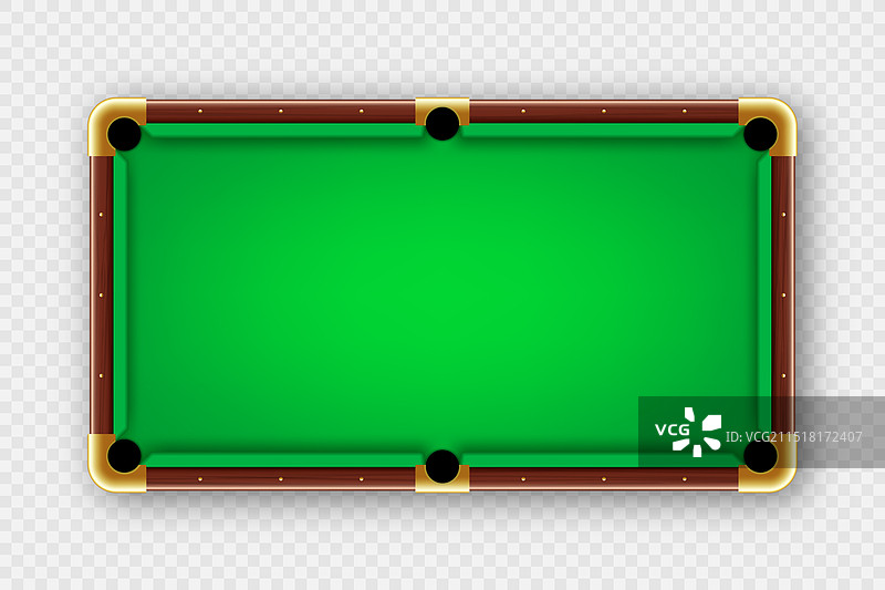 绿色台球桌俯视图图片素材
