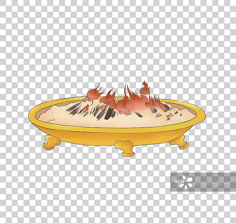 古风火盆元素图片素材