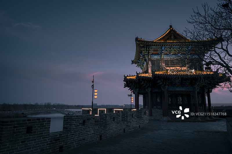 邯郸广府古城图片素材