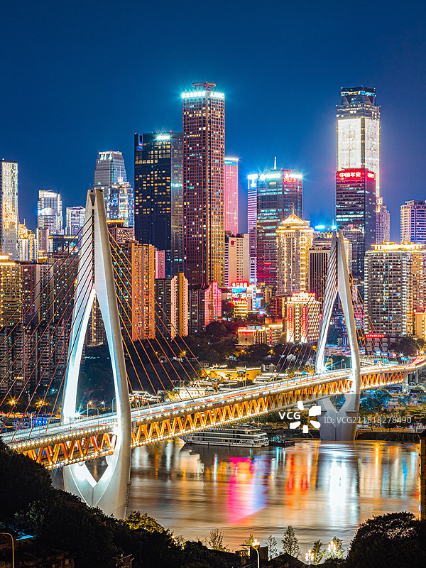 重庆东水门大桥图片素材