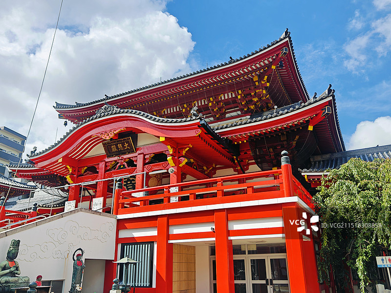 日本名古屋 大须观音寺图片素材