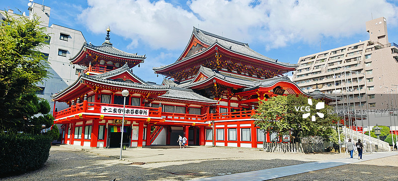 日本名古屋 大须观音寺图片素材