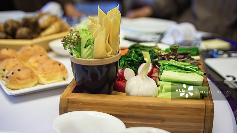 东北蘸酱菜图片素材