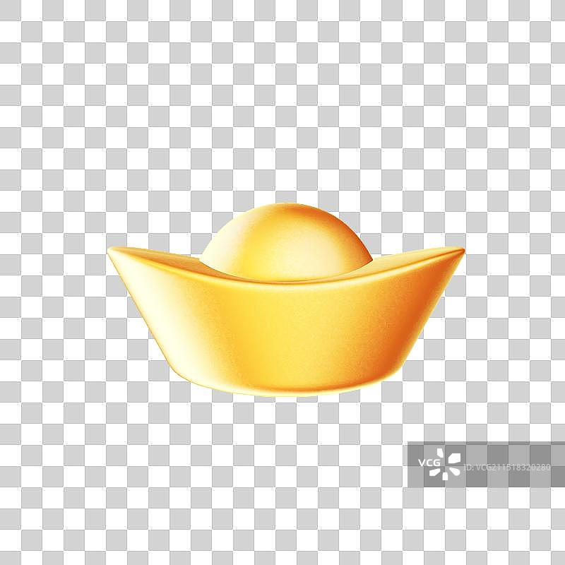 3D金元宝图片素材