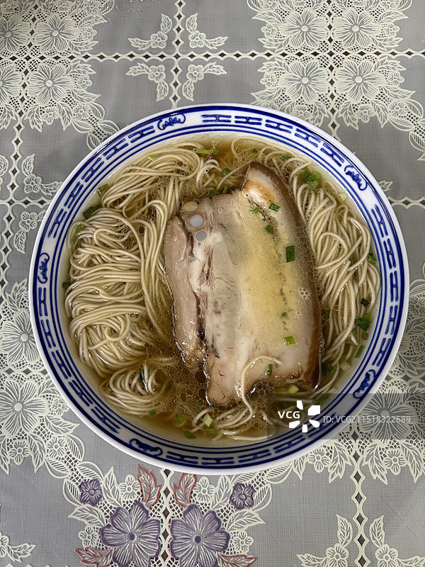 苏州焖肉面图片素材