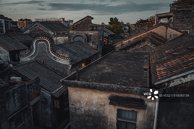 沙湾古镇图片素材