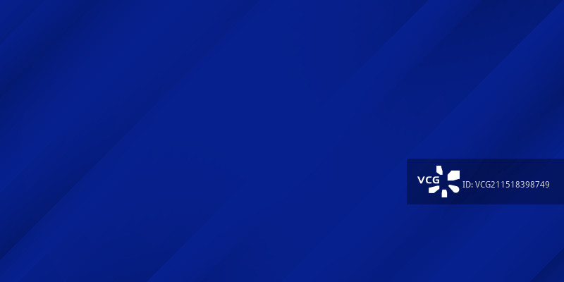 蓝色背景上的抽象几何图形设计图片素材