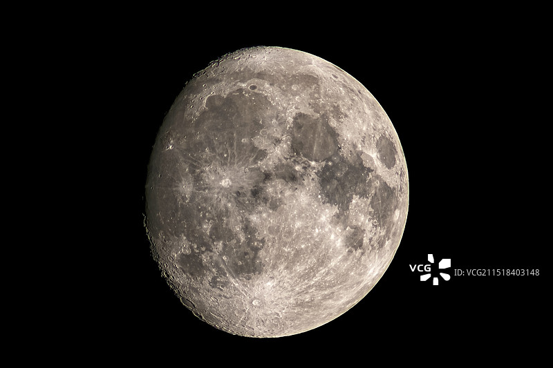 盈凸月图片素材