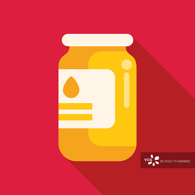带黄色液体和白色空白标签的玻璃罐图片素材