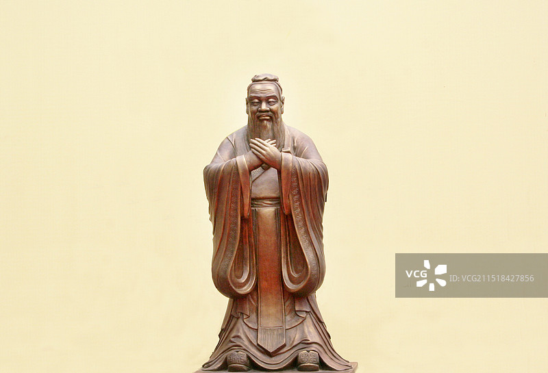 山东（国际）文化产业博览会  孔子塑像图片素材