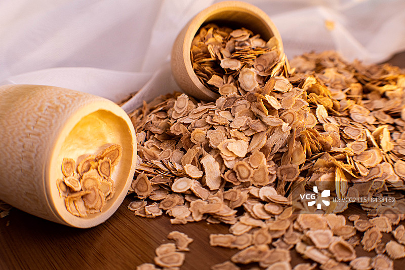 四川绵阳西洋参，切片西洋参，中药，补药图片素材