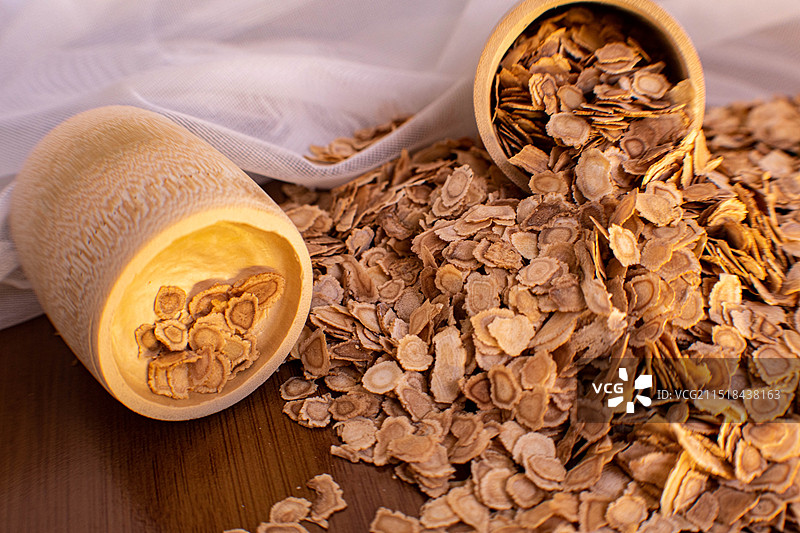 四川绵阳西洋参，切片西洋参，中药，补药图片素材