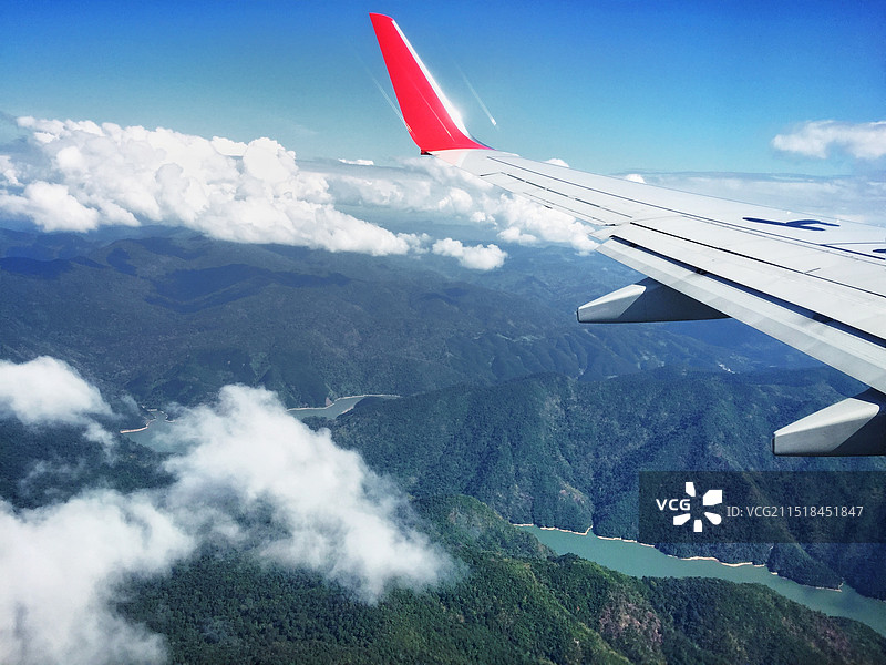 俯瞰澜沧江图片素材