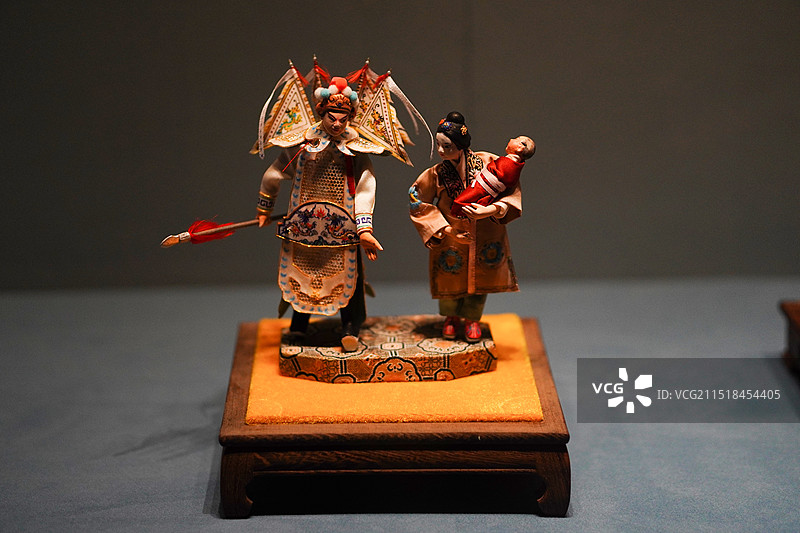 泥塑—长坂坡图片素材