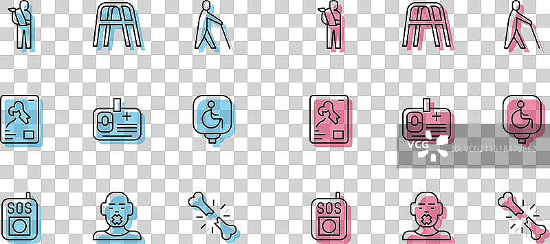 SOS紧急呼叫按钮图片素材