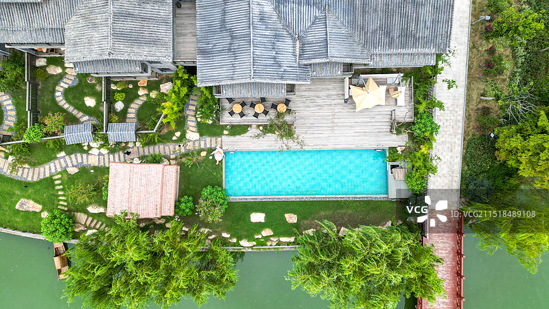 民宿风景图片素材