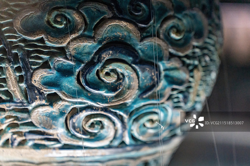 四川阿坝茂县中国羌族博物馆藏文物图片素材