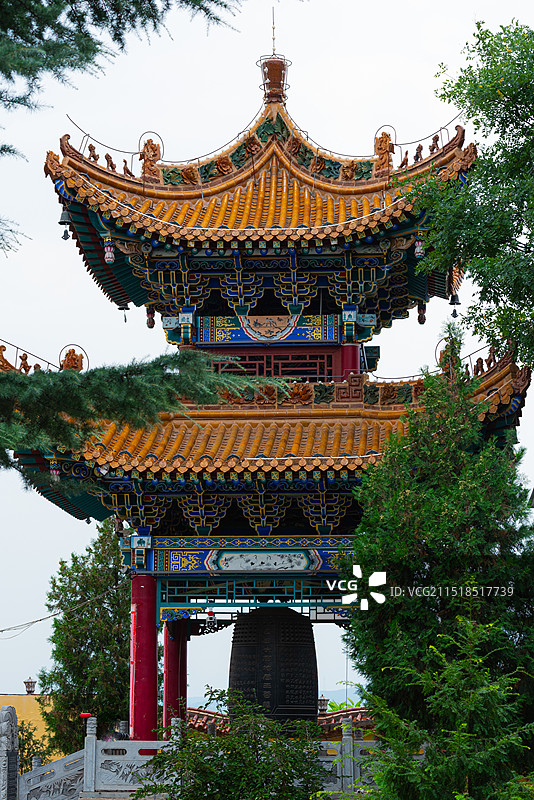 天水秦安县凤山景区图片素材