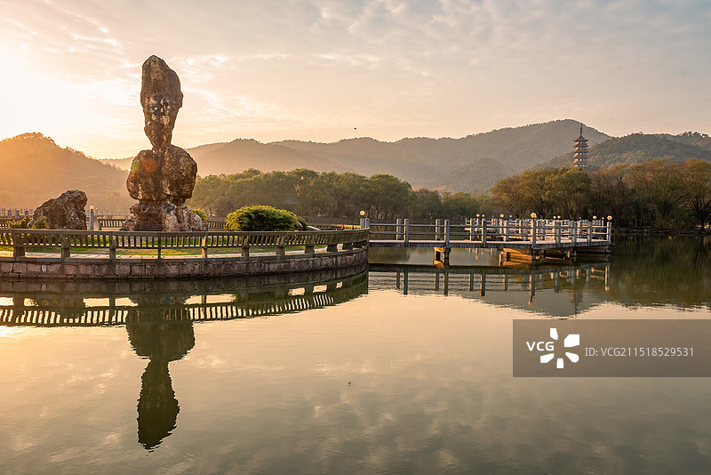 宁波余姚市天下玉苑风景区图片素材