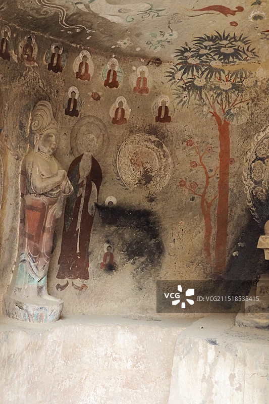 天水秦州区炳灵寺图片素材