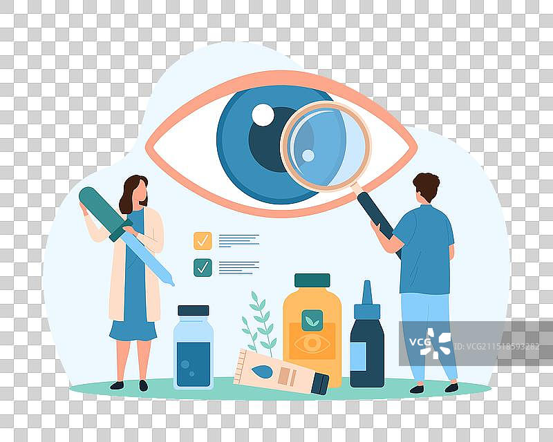 眼科疾病诊断与治疗图片素材