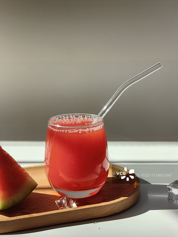 西瓜汁图片素材