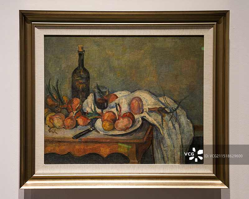 上海 刘海粟博物馆 《洋葱》 汪亚尘图片素材