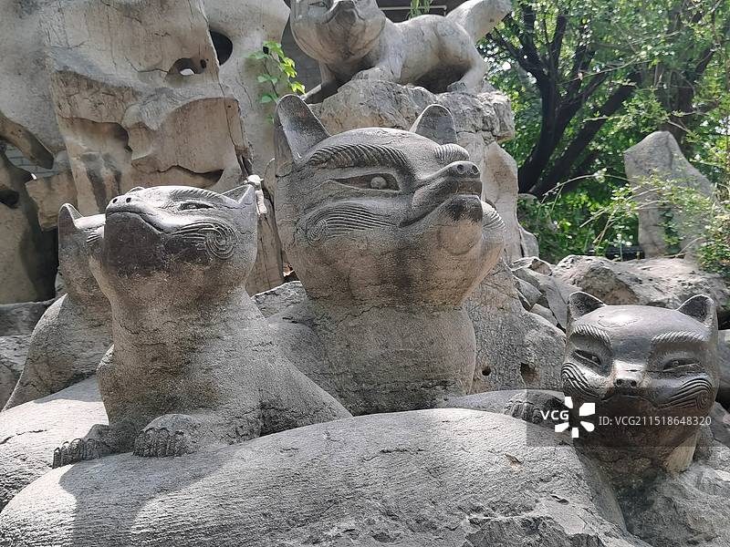 淄博聊斋城景区图片素材