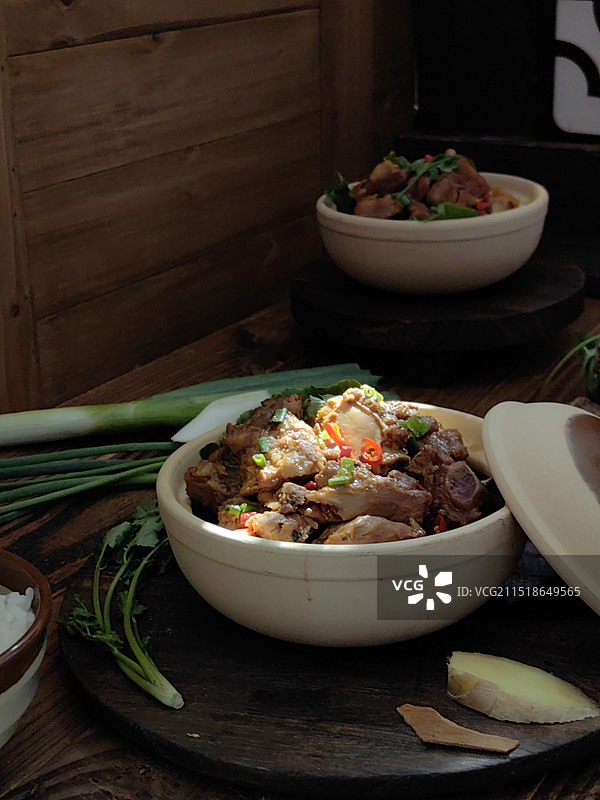 黄焖排骨图片素材