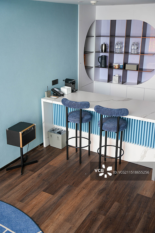 湖州 安吉 美程度假酒店 房间 吧台图片素材