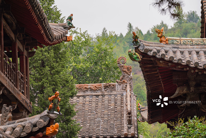 山西晋城泽州西溪二仙庙图片素材