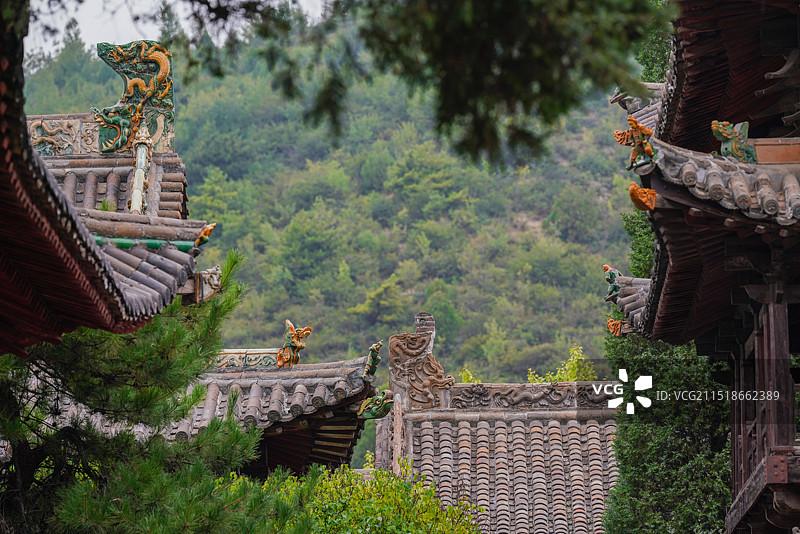 山西晋城泽州西溪二仙庙图片素材