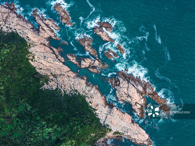 大陈岛看海图片素材