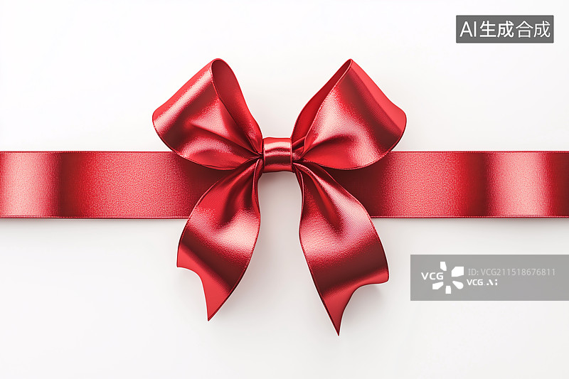 【AI数字艺术】礼物上的多样蝴蝶结图片素材