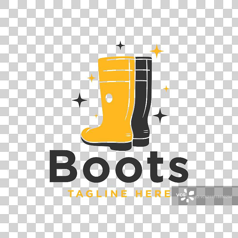 时尚鞋靴标志图片素材