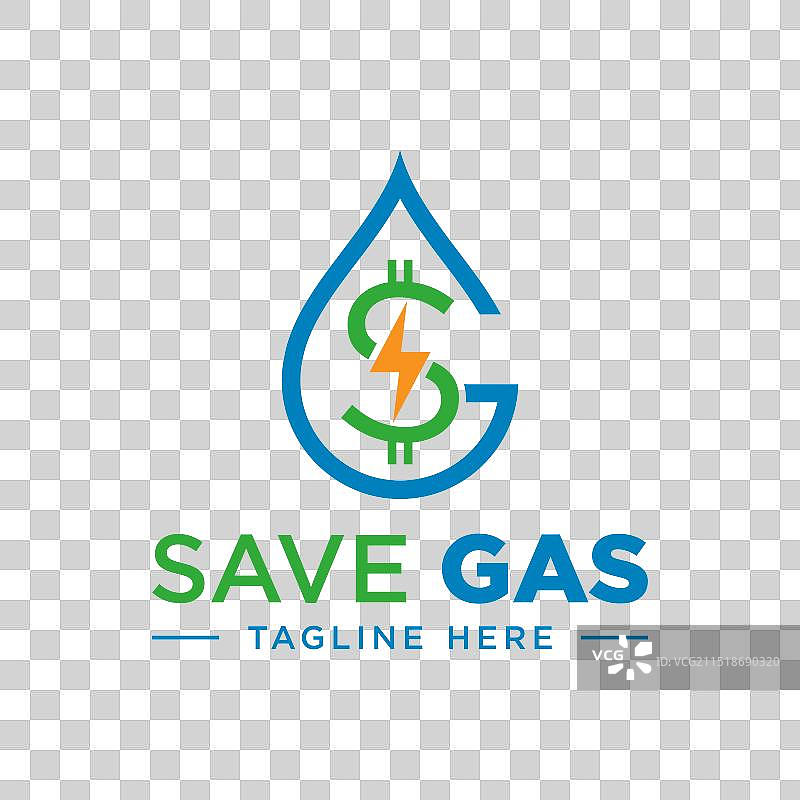 燃油资金存储轮廓标志图片素材