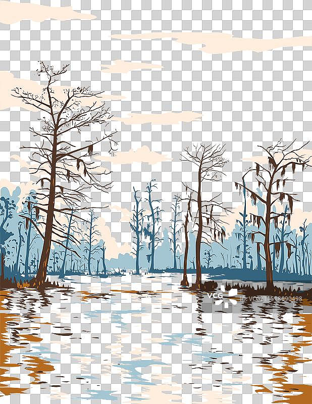 让·拉菲特国家历史公园图片素材