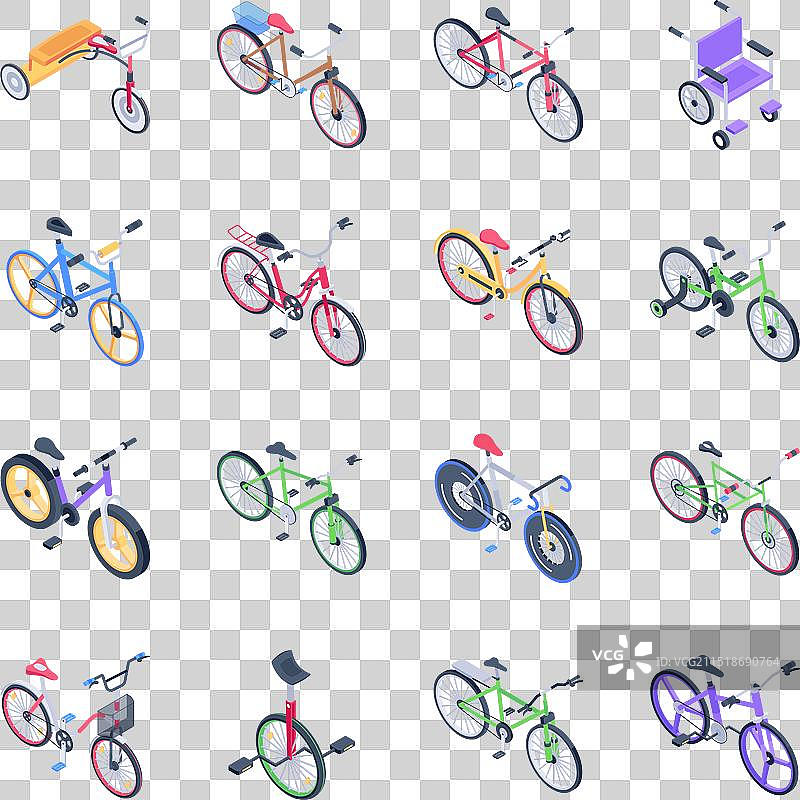 2.5D出行骑行合集图片素材
