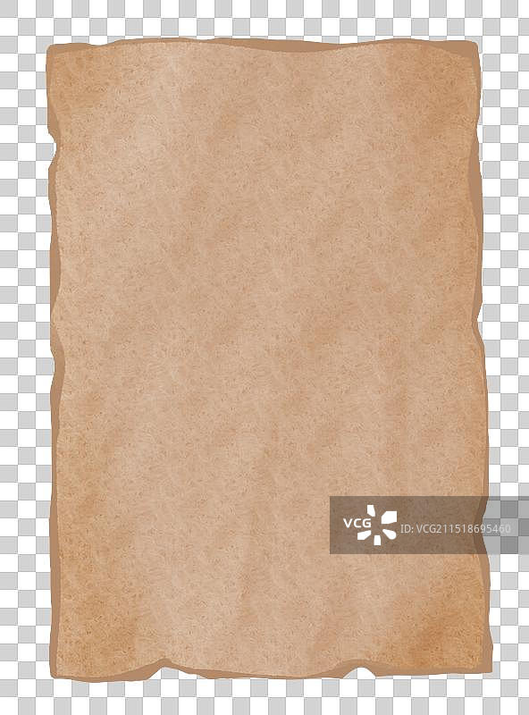 怀旧风格牛皮纸纸张插画元素图片素材