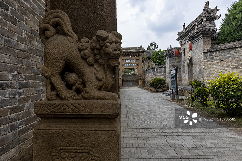 山西晋城沁水柳氏民居图片素材